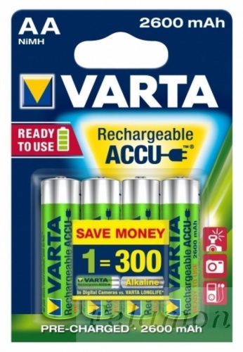 Varta Tölthető AA 2600mAh 4db