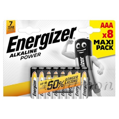 Energizer Alkaline Power AAA 8db