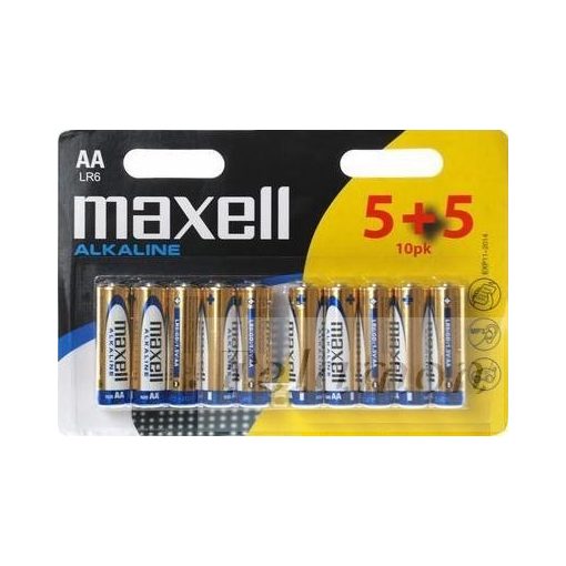 Maxell Alkaline   AA 5+5