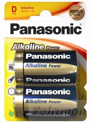 Panasonic Alkaline Power D